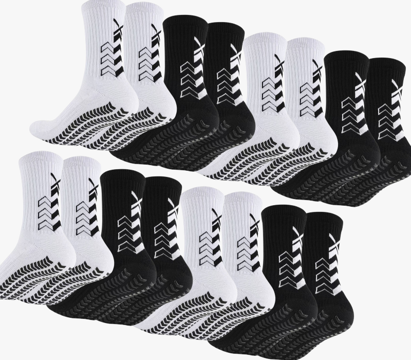 Grip Socks - Classic 8 Pack